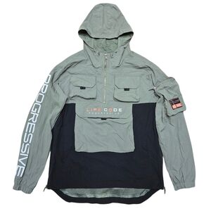 Life Code Progressive | Anorak 1/3-Zip Hoodie | Men-XL US